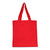 UltraClub Red Nicole Cotton Canvas Tote