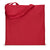 UltraClub Red Branson Bargain Canvas Tote