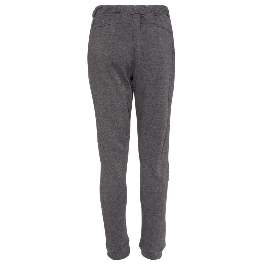 J. America Men's Black Triblend Triblend Fleece Jogger