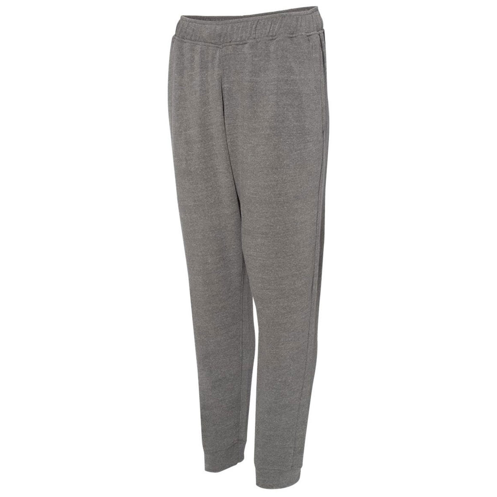 J. America Men's Smoke Triblend Triblend Fleece Jogger