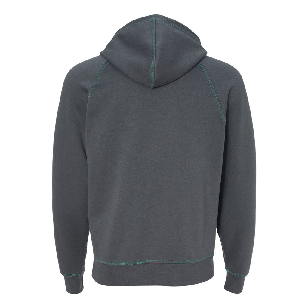 J. America Men's Emerald Shadow Fleece Hooded Pullover Sweatshirt