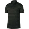 Nike Men's Black/Anthracite Victory Striped Polo