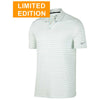 Nike Men's Pure Platinum/White Victory Striped Polo