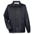 UltraClub Men's Black Nylon Coaches' Jacket