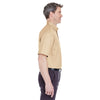 UltraClub Men's Khaki Short-Sleeve Cypress Twill with Pocket