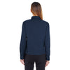 UltraClub Women's Navy Whisper Twill