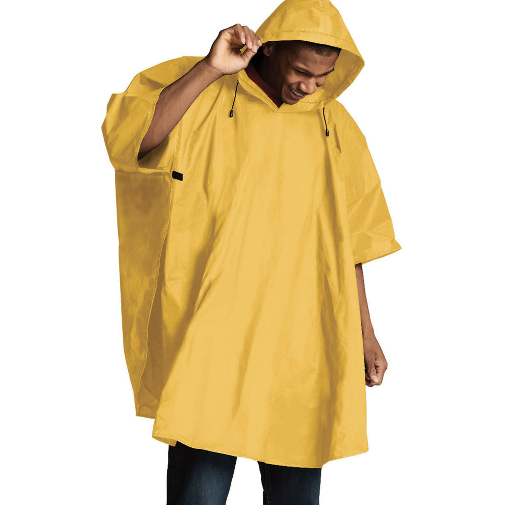 Charles River Men's Yellow Cyclone Eva Poncho