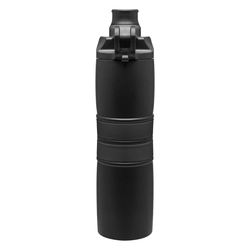 H2Go Black Valor Black Stainless Steel Bottle 20.9 oz