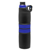 H2Go Blue Valor Black Stainless Steel Bottle 20.9 oz