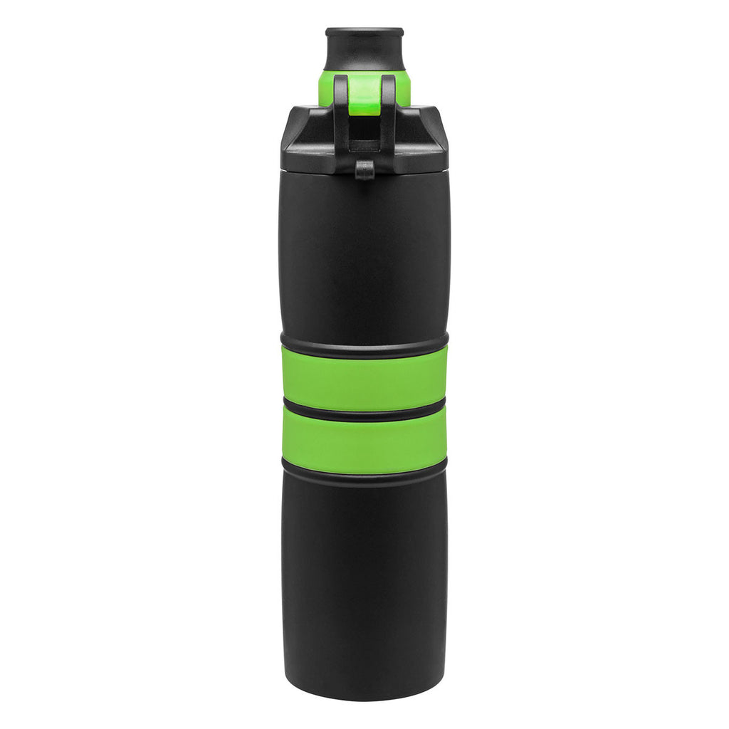 H2Go Apple Valor Black Stainless Steel Bottle 20.9 oz