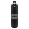 H2Go Storm Grey Valor Black Stainless Steel Bottle 20.9 oz