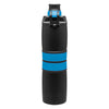 H2Go Aqua Valor Black Stainless Steel Bottle 20.9 oz