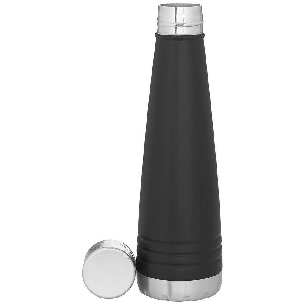 H2Go Matte Black Swig 14 oz. Bottle