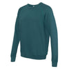 Alternative Apparel Men's Dark Teal Champ Lightweight Washed French Terry Pullover