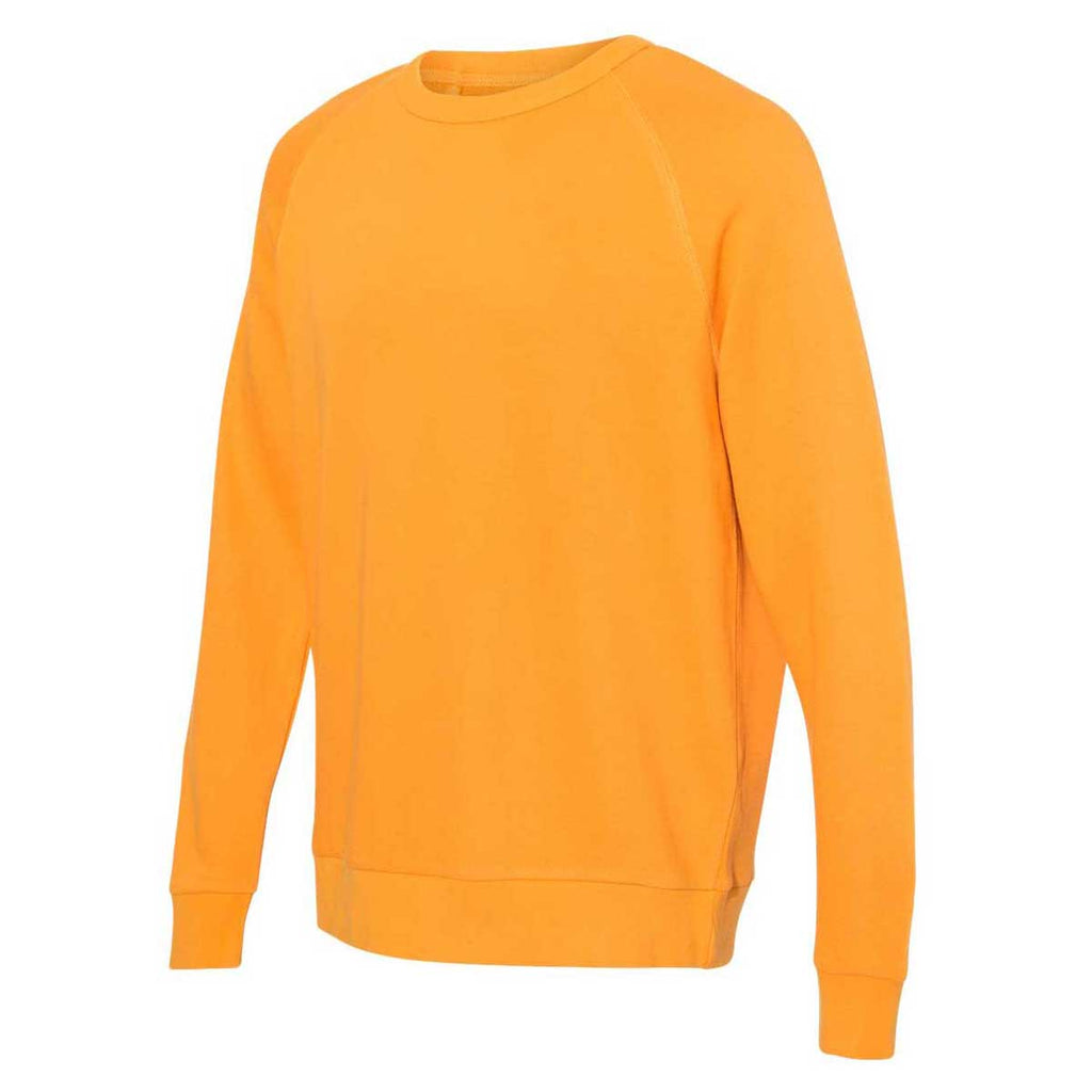 Alternative Apparel Men's Stay Gold Champ Lightweight Washed French Terry Pullover