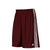 adidas Unisex Maroon Climalite Practice Short