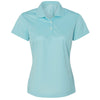 adidas Golf Women's Frost Blue/White Climalite Basic Sport Shirt