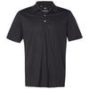 adidas Golf Men's Black Shadow Stripe Sport Shirt