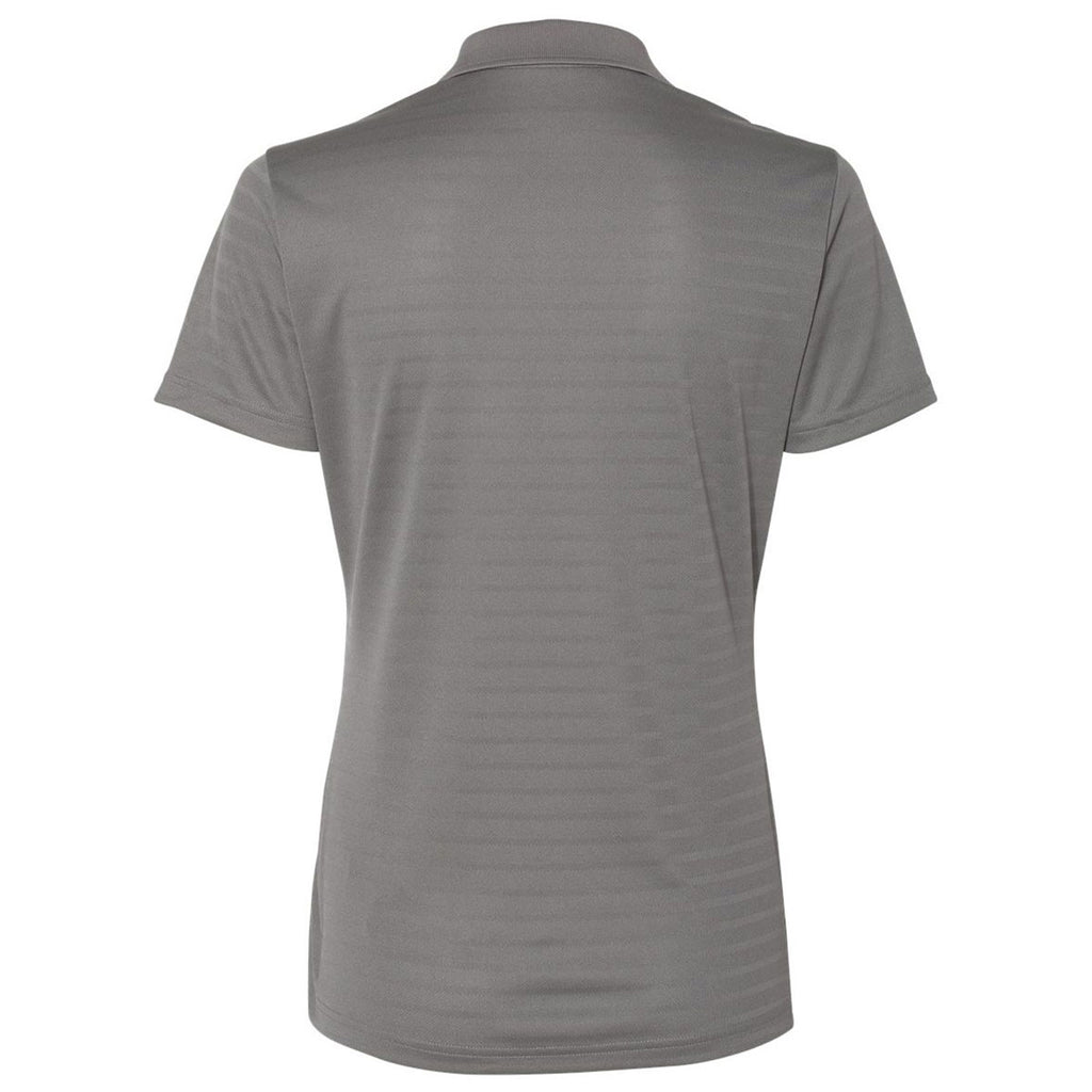 adidas Golf Women's Ash Shadow Stripe Sport Shirt