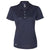 adidas Golf Women's Navy Shadow Stripe Sport Shirt