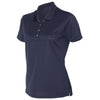 adidas Golf Women's Navy Shadow Stripe Sport Shirt