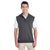 adidas Golf Men's Black Heather Quarter Zip Club Vest