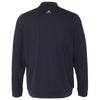 adidas Golf Men's Navy Quarter-Zip Birdseye Fleece Pullover