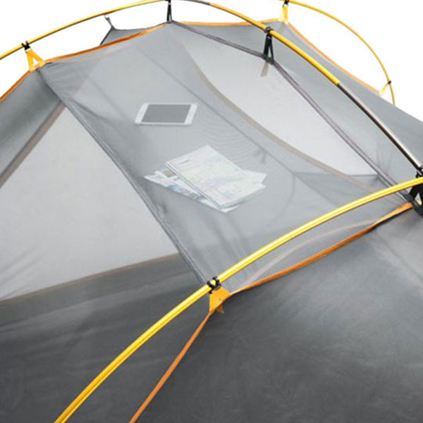 The North Face Golden Oak Saffron Yellow Talus 4 Tent