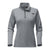 The North Face Women's Medium Grey Heather Tech Glacier Quarter Zip