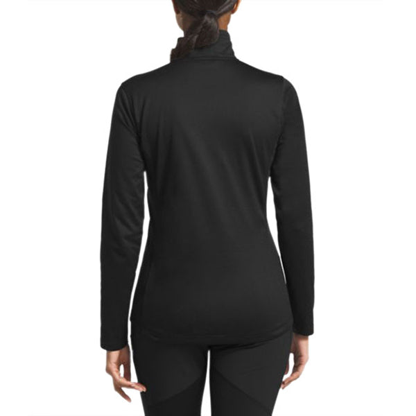 The North Face Women's Black Tech Mezzaluna 1/4 Zip