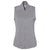 adidas Women's Grey Three Lifestyle Textured Full Zip Vest