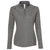 adidas Women's Grey Five Heather Heathered Quarter Zip