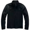 The North Face Men's Black TKA Glacier Quarter Zip Pullover