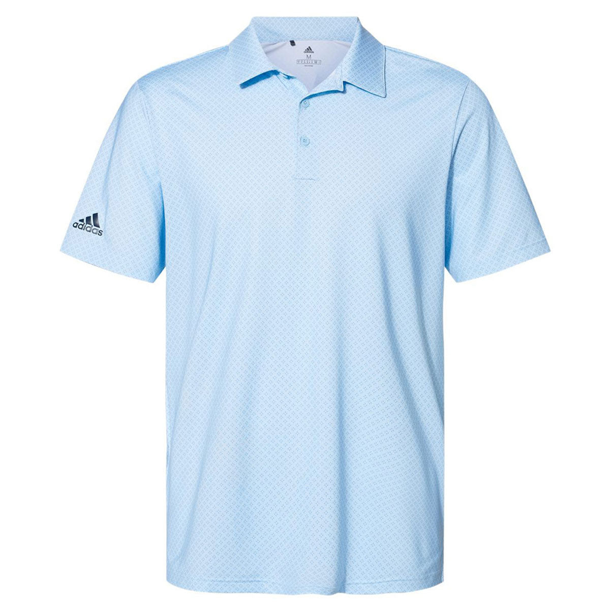 adidas blue golf shirt