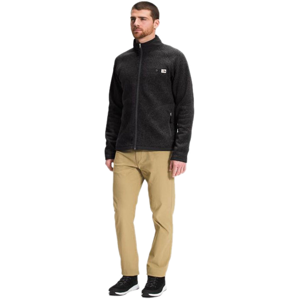 The North Face Men's Black Heather Gordon Lyons Classic Full Zip