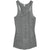 Alternative Apparel Women's Grey Meegs Eco-Jersey Racer Tank