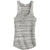 Alternative Apparel Women's Urban Grey Meegs Eco-Jersey Racer Tank