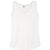 Alternative Apparel Women's White Muscle Cotton Modal Tank Top