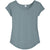 Alternative Apparel Women's Blue Fog Origin Cotton Modal T-Shirt