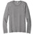 Alternative Men's Smoke Grey The Keeper Vintage 50/50 Long Sleeve Tee