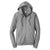 Alternative Apparel Men's Heather Grey Indy Blended Fleece Zip Hoodie