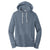 Alternative Apparel Men's Dark Navy Burnout Schoolyard Hoodie