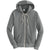 Alternative Apparel Women's Eco Grey Adrian Eco-Fleece Full Zip Hoodie