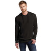 Alternative Apparel Men's Black Washed Terry Challenger Hoodie