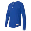 Champion Men's Athletic Royal Originals Slub Henley