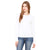 Bella + Canvas Women's White Jersey Long-Sleeve T-Shirt