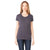 Bella + Canvas Women's Solid Dark Grey Triblend Short-Sleeve T-Shirt