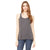 Bella + Canvas Women's Dark Grey Heather Flowy Racerback Tank