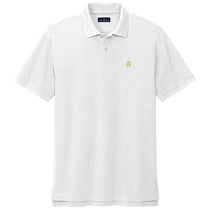 Brooks Brothers Men's White Pima Cotton Pique Polo