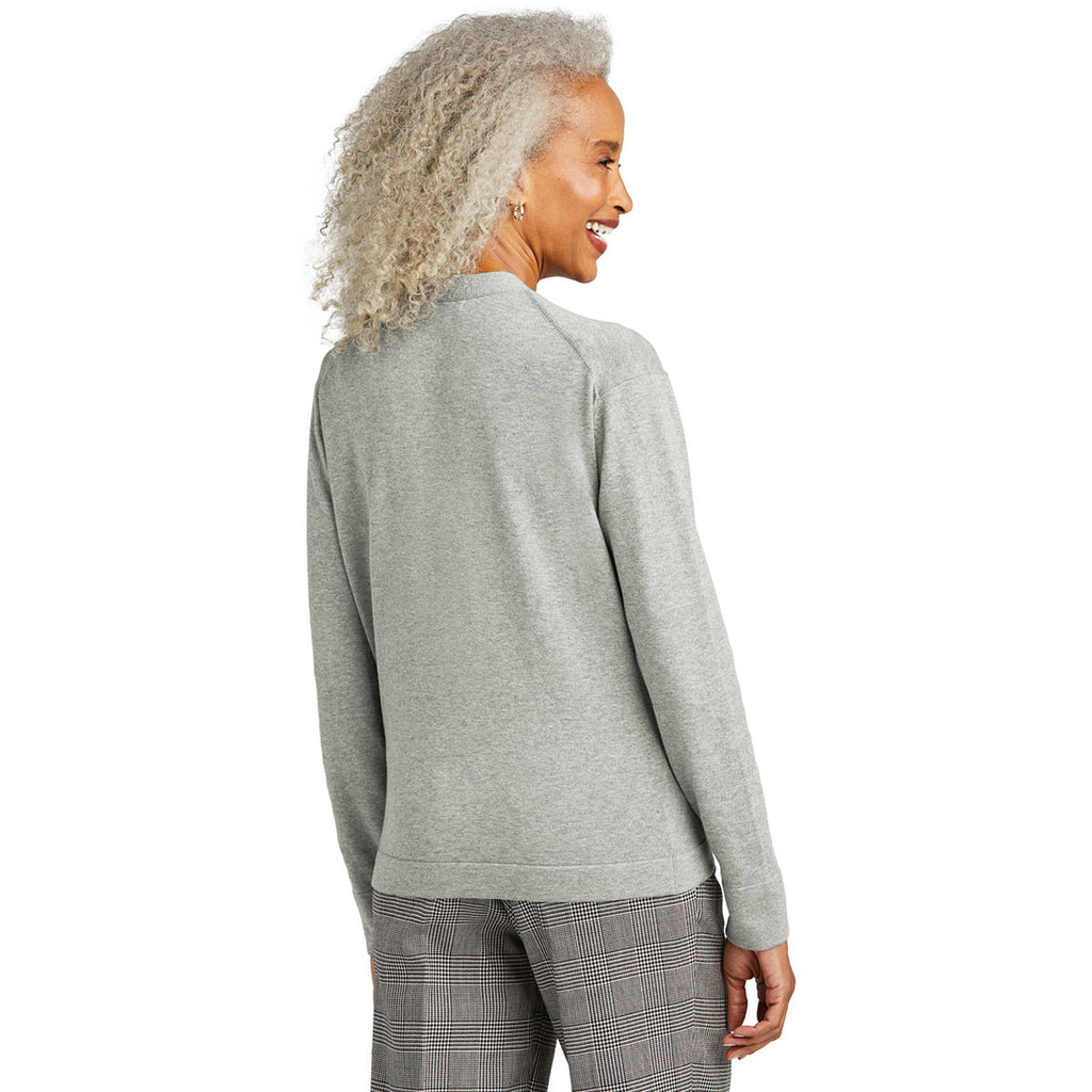 Brooks Brothers Women's Cotton Stretch V-Neck Sweater